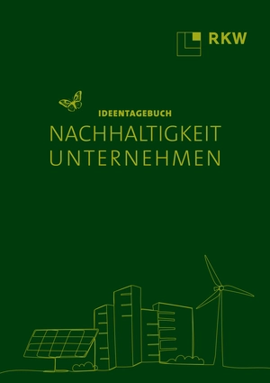 © Elena Pavlova / Getty Images Ideentagebuch "Nachhaltigkeit Unternehmen": Cover