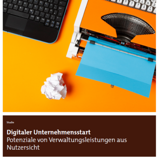 Digitaler Unternehmensstart Titelseite – © RKW Kompetenzzentrum / RKW Kompetenzzentrum