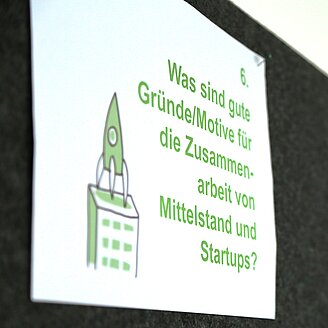 Workshop-Fragen warten auf Antworten – © Sonja Alt / RKW Kompetenzzentrum