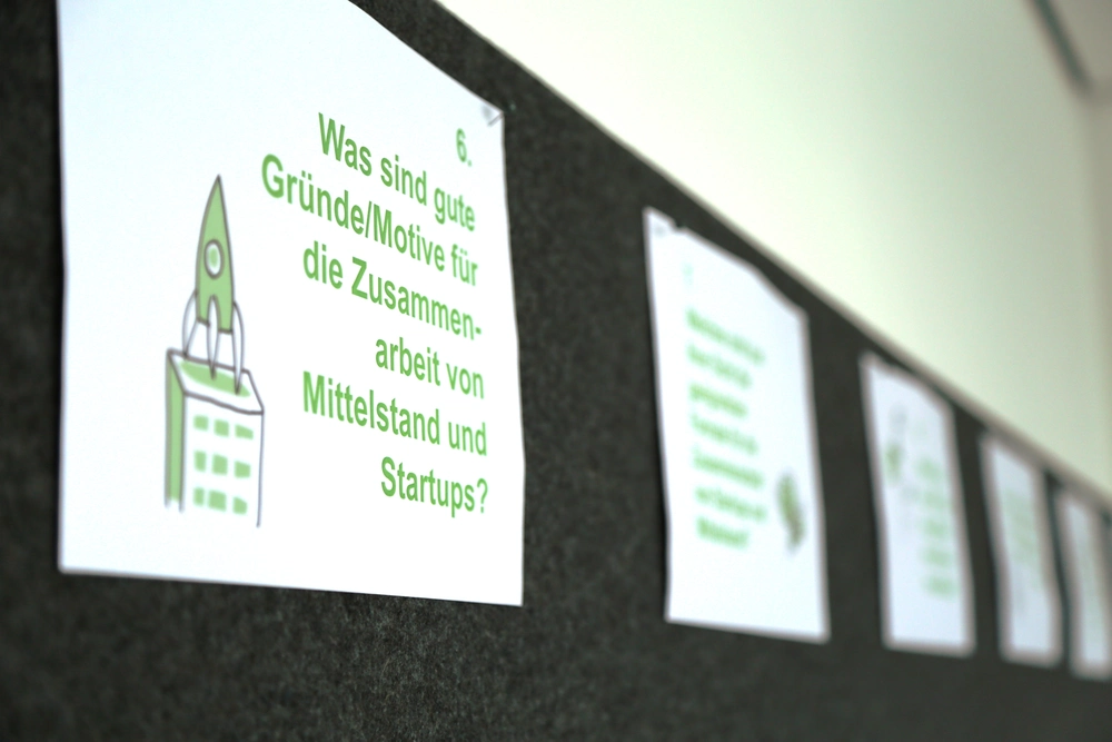 Workshop-Fragen warten auf Antworten – © Sonja Alt / RKW Kompetenzzentrum