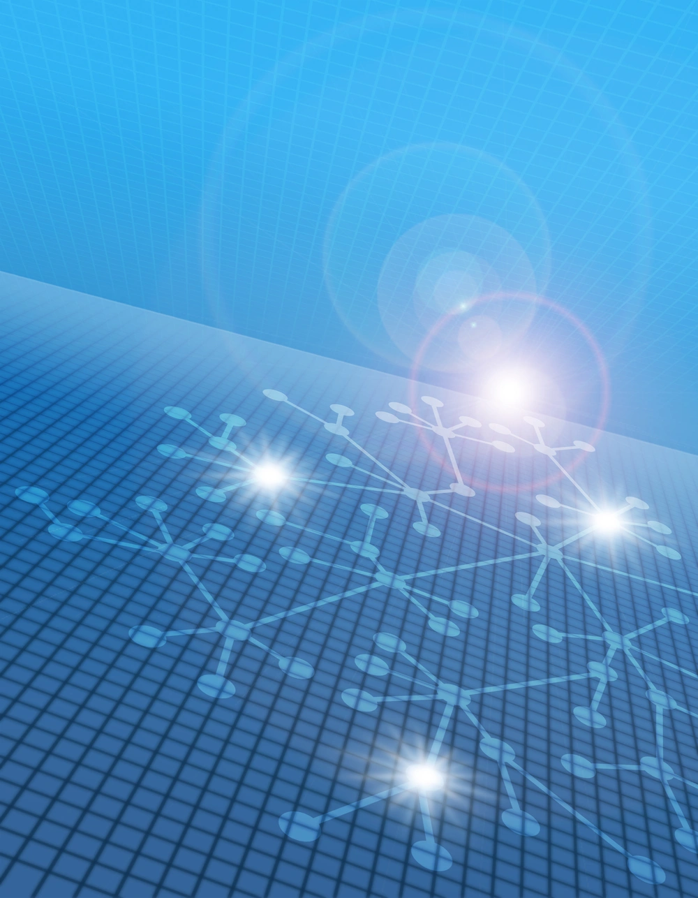 Technik blau – © kiko / Fotolia